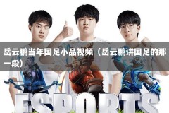 岳云鹏当年国足小品视频（岳云鹏讲国足的那一段）