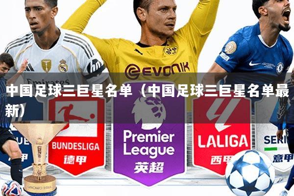 中国足球三巨星名单(中国足球三巨星名单最新)